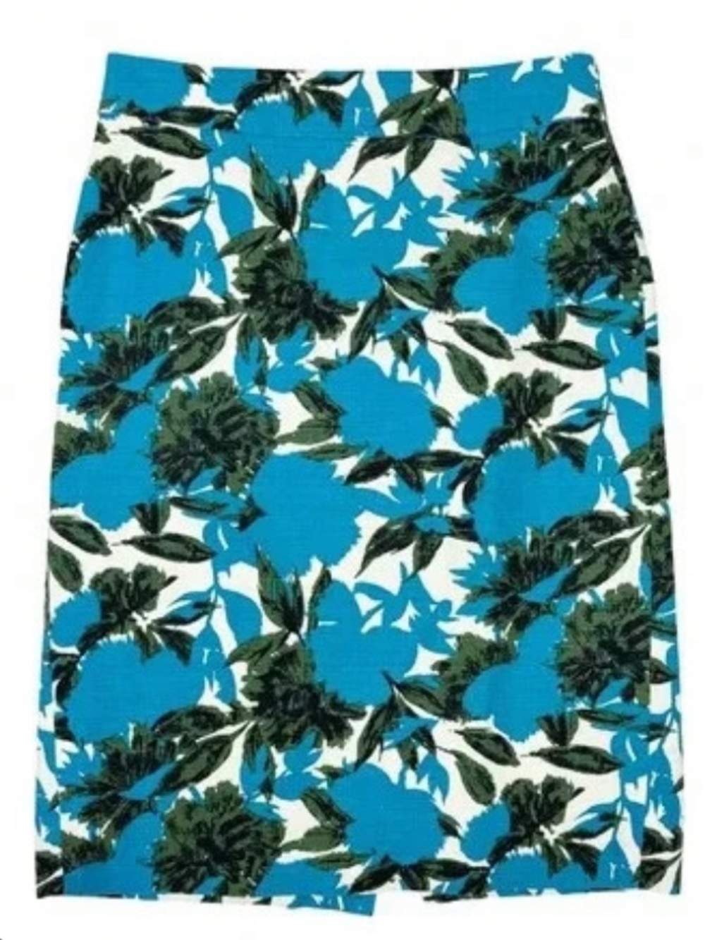 J. Crew The Pencil Skirt Floral